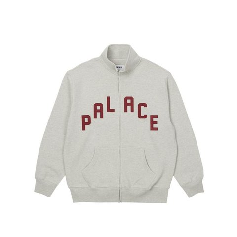 Palace ALAS ZIP FUNNEL GREY MARL