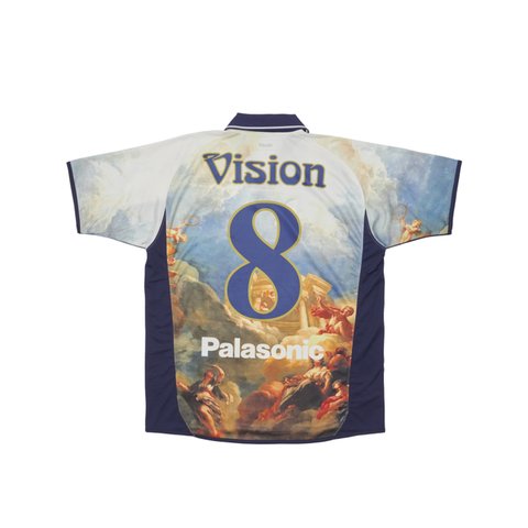 Palace PERSAILLES FOOTBALL TOP WHITE - Colorway