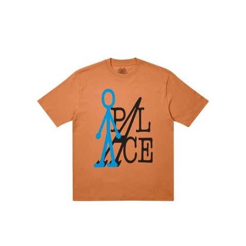 Palace DIET BREDDA T-SHIRT CARAMEL