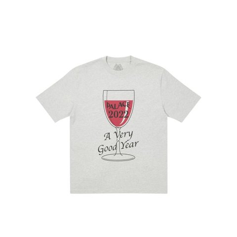 Palace GOOD YEAR T-SHIRT GREY MARL