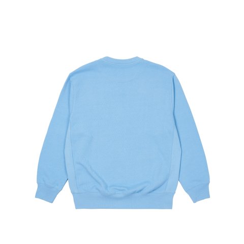 Palace P NECK CREW SKY BLUE - Colorway