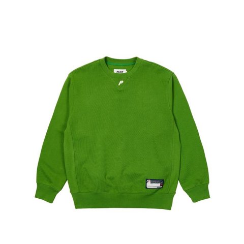 Palace P NECK CREW DARK GREEN