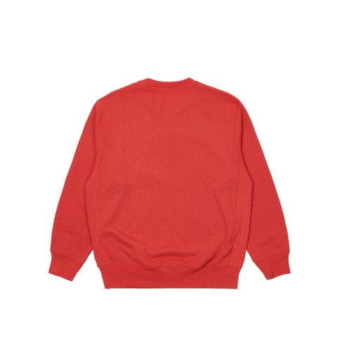 Palace P NECK CREW DARK RED - Colorway