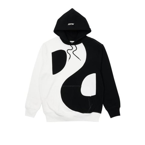 Palace YIN YANG HOOD BLACK / WHITE
