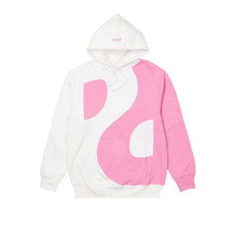 Palace YIN YANG HOOD PINK / WHITE