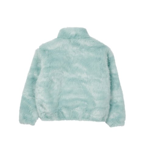 Palace FAUX FUR JACKET ICEY BLUE - Colorway