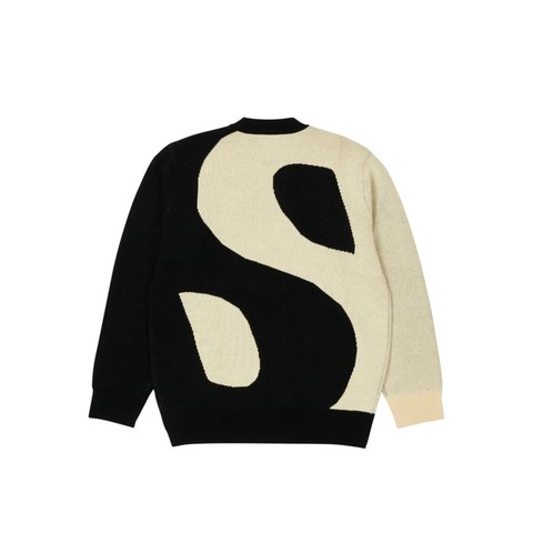 Palace YIN YANG KNIT CREAM / BLACK - Colorway
