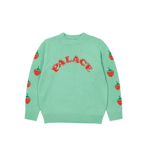Palace STRAWBERRY KNIT GREEN