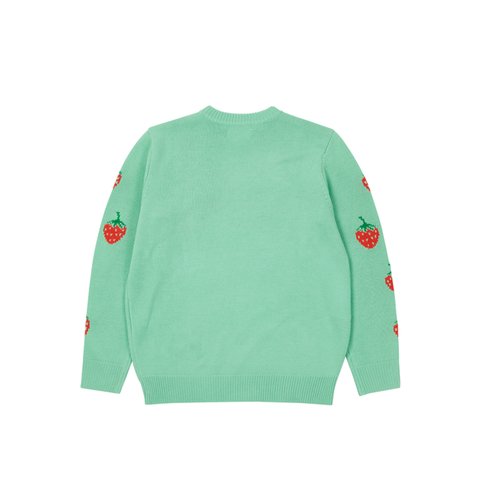 Palace STRAWBERRY KNIT GREEN - Colorway