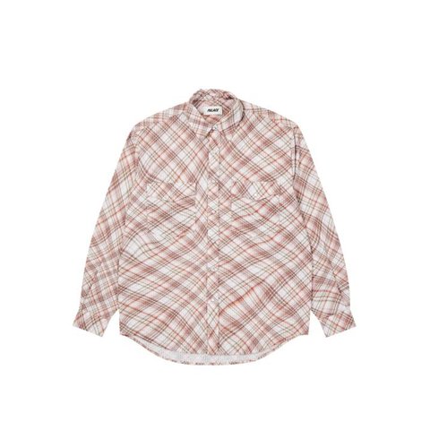 Palace WARP CHECK SHIRT RED