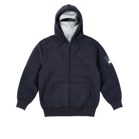 Palace FACEMASK SHEARLING THERMAL HOOD NAVY - Colorway