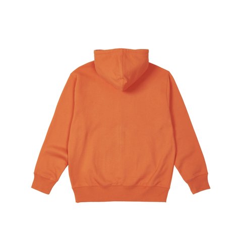 Palace OUTLINE ARCH ZIP HOOD TIGER ORANGE - Colorway