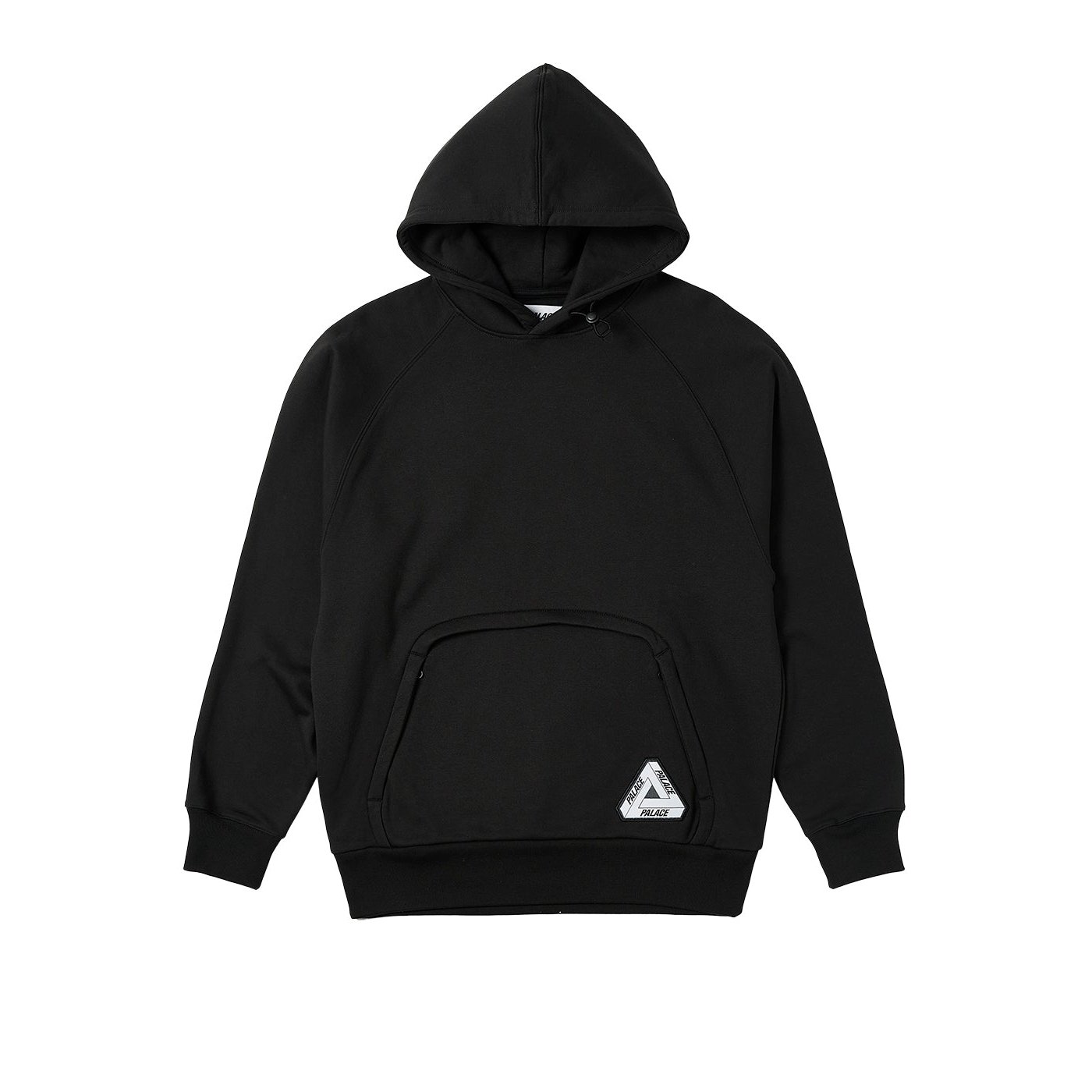 TRI POCKET HOOD BLACK