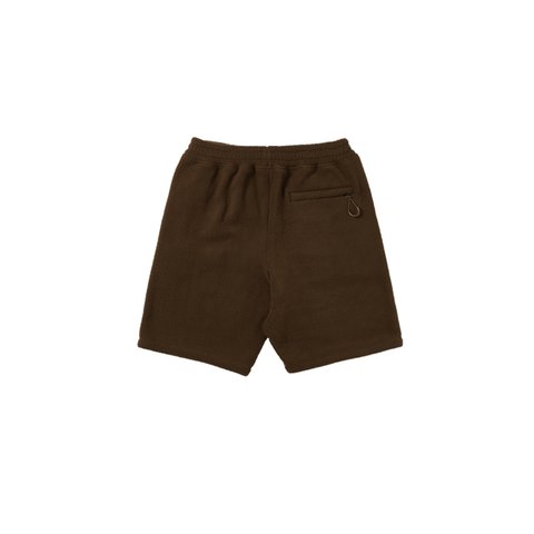Palace PEAK FLEECE SHORT MOCHA - Colorway