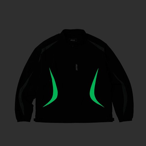 Palace MOTO SHELL JACKET BLACK - Colorway