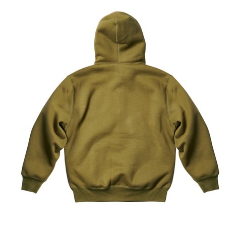 Palace FACEMASK SHEARLING THERMAL HOOD OLIVE - Colorway