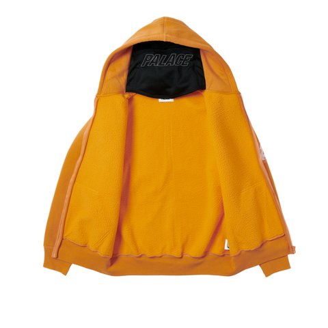 Palace FACEMASK SHEARLING THERMAL HOOD ORANGE - Colorway
