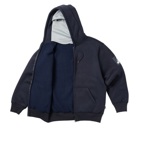 Palace FACEMASK SHEARLING THERMAL HOOD NAVY - Colorway