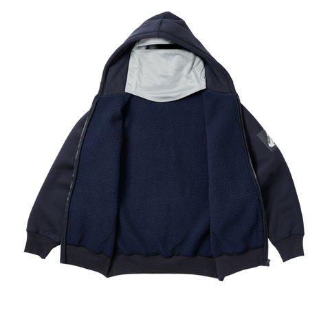Palace FACEMASK SHEARLING THERMAL HOOD NAVY - Colorway