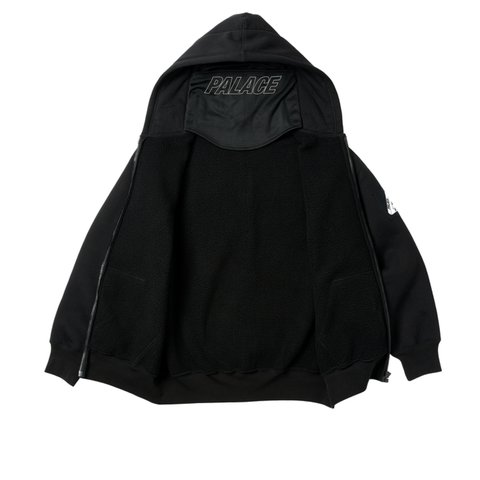 Palace FACEMASK SHEARLING THERMAL HOOD BLACK - Colorway