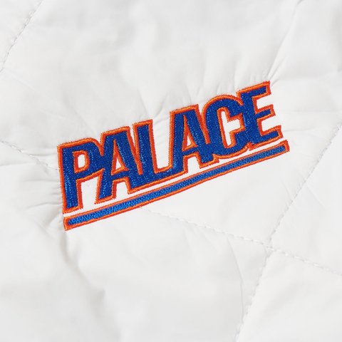 Palace REVERSIBLE QUILTED SPORTS BOMBER GREY - Colorway