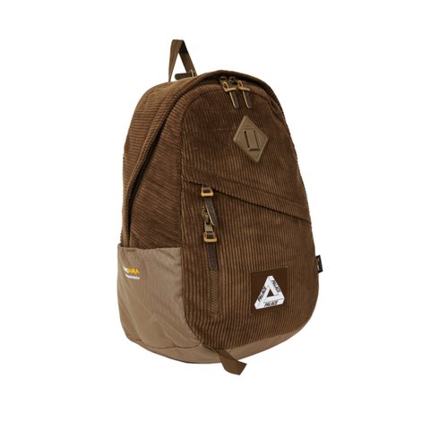 Palace CORDUROY BACKPACK BROWN - Colorway