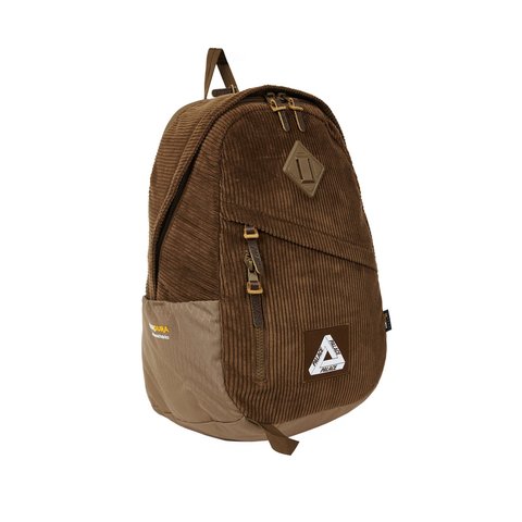 Palace CORDUROY BACKPACK BROWN - Colorway