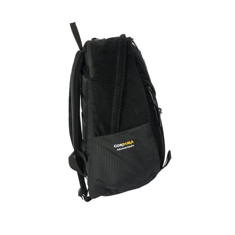 CORDUROY BACKPACK BLACK