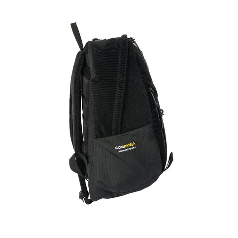 CORDUROY BACKPACK BLACK