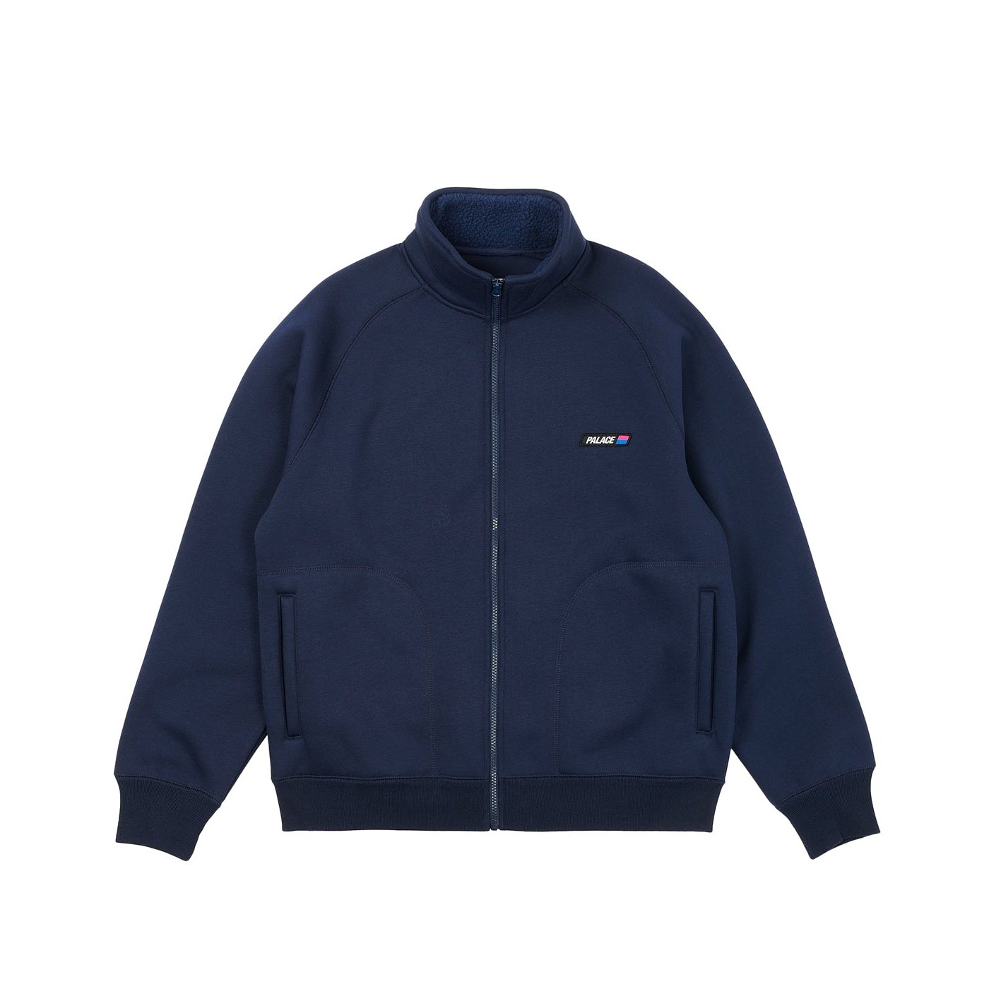 FLEECE BONDED FULL ZIP NAVY