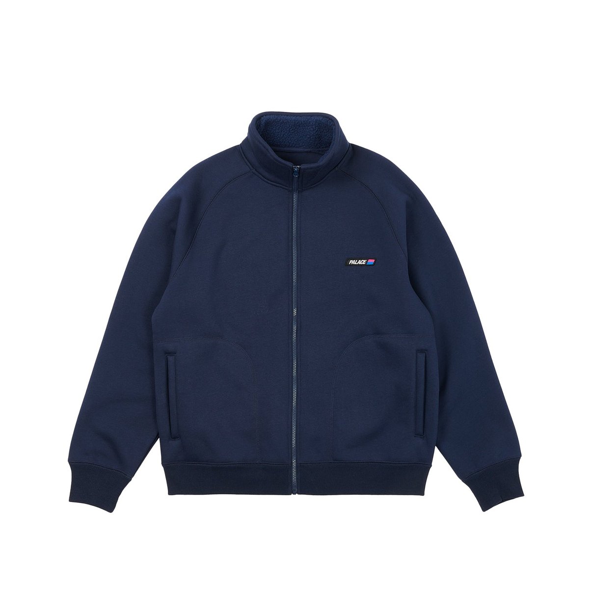 Palace FLEECE BONDED FULL ZIP NAVY (Spring 2023) - €158.00