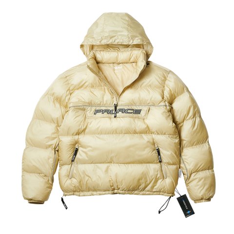 Palace PERTEX P90 PUFFA JACKET TAN - Colorway