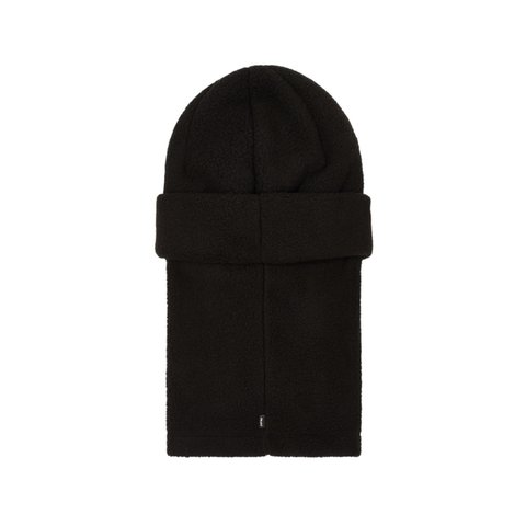 Palace FLEECE FACEWARMER BEANIE BLACK - Colorway