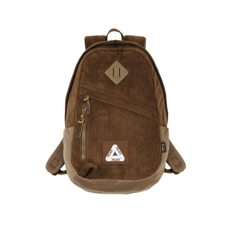 Palace CORDUROY BACKPACK BROWN - Colorway