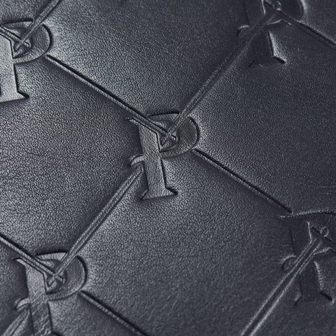 PAL-M-GRAM LEATHER BACKPACK MIDNIGHT BLUE