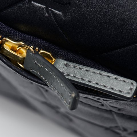 PAL-M-GRAM LEATHER BACKPACK MIDNIGHT BLUE