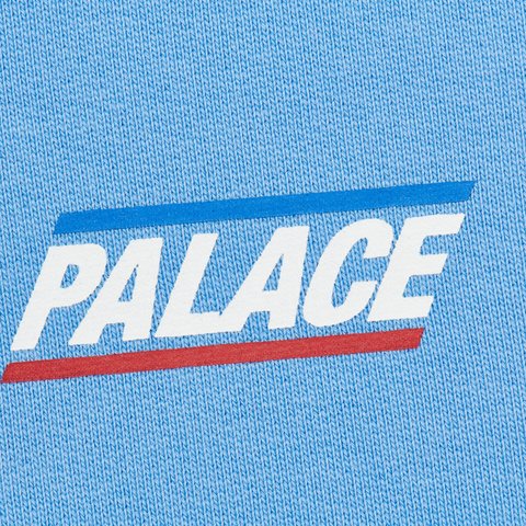 Palace BASICALLY A CREW FLEXY BLUE - Colorway