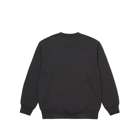 Palace BASICALLY A CREW BLACK - Colorway