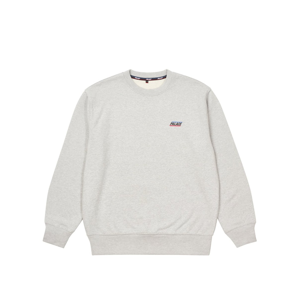 Palace BASICALLY A CREW GREY MARL (Spring 2023) - $118.00