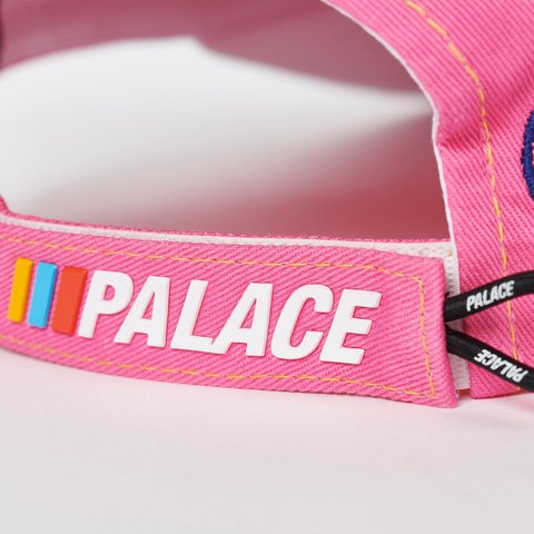 Palace PALACE TEAM RACING 6-PANEL PINK - Colorway