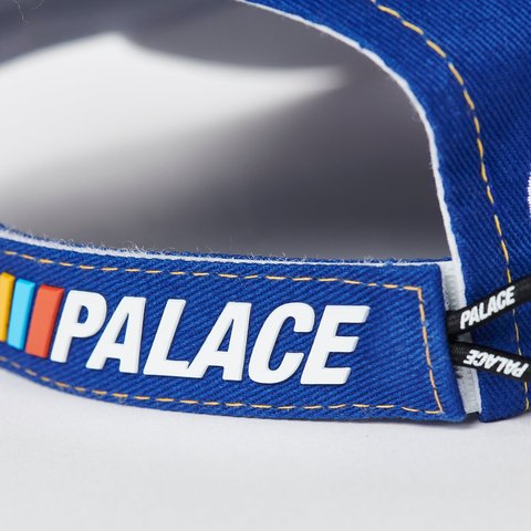 PALACE TEAM RACING 6-PANEL BLUE