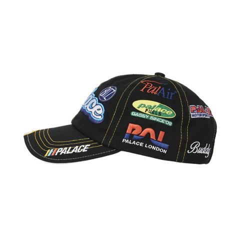 Palace PALACE TEAM RACING 6-PANEL BLACK - Colorway