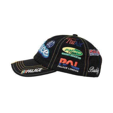 Palace PALACE TEAM RACING 6-PANEL BLACK - Colorway