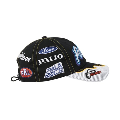 Palace PALACE TEAM RACING 6-PANEL BLACK - Colorway