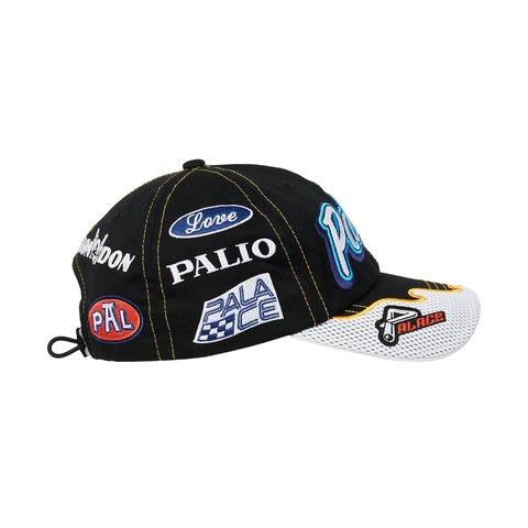 Palace PALACE TEAM RACING 6-PANEL BLACK - Colorway