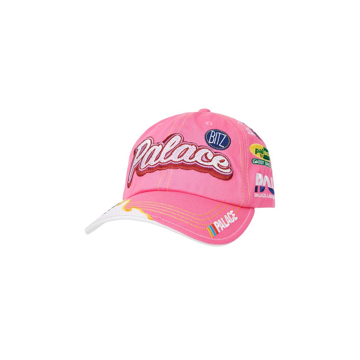 Palace PALACE TEAM RACING 6-PANEL PINK (Spring 2023) - $48.00