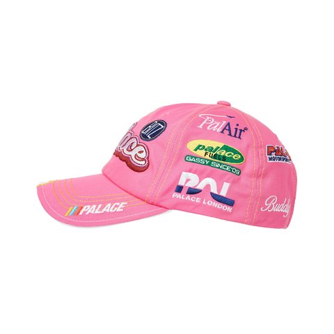 Palace PALACE TEAM RACING 6-PANEL PINK - Colorway