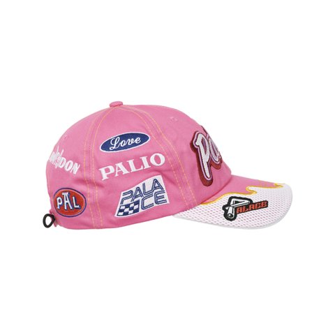 Palace PALACE TEAM RACING 6-PANEL PINK - Colorway