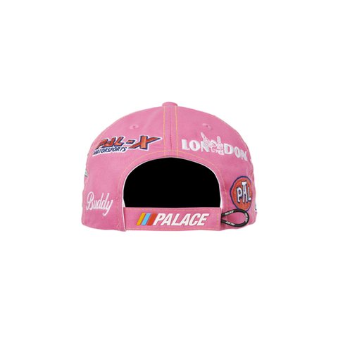 Palace PALACE TEAM RACING 6-PANEL PINK - Colorway