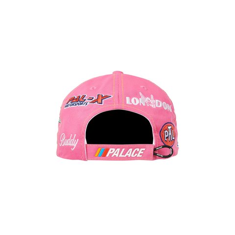 Palace PALACE TEAM RACING 6-PANEL PINK - Colorway